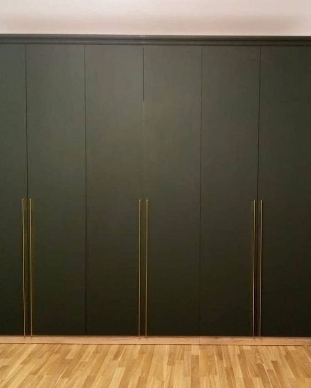 Распашные шкафы-Шкаф с распашными дверями по размеру «Модель 76»-фото2