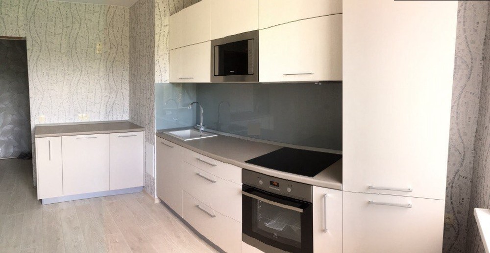 Белый кухонный гарнитур-Кухня МДФ в ПВХ «Модель 168»-фото8