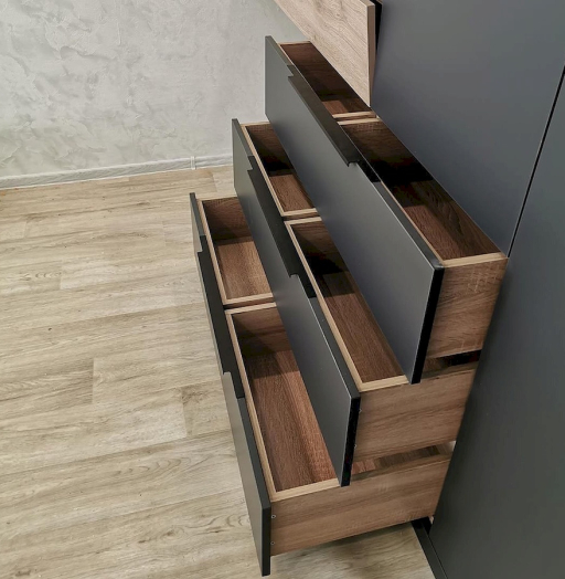 Встроенные шкафы-Встроенный шкаф на заказ «Модель 2»-фото5